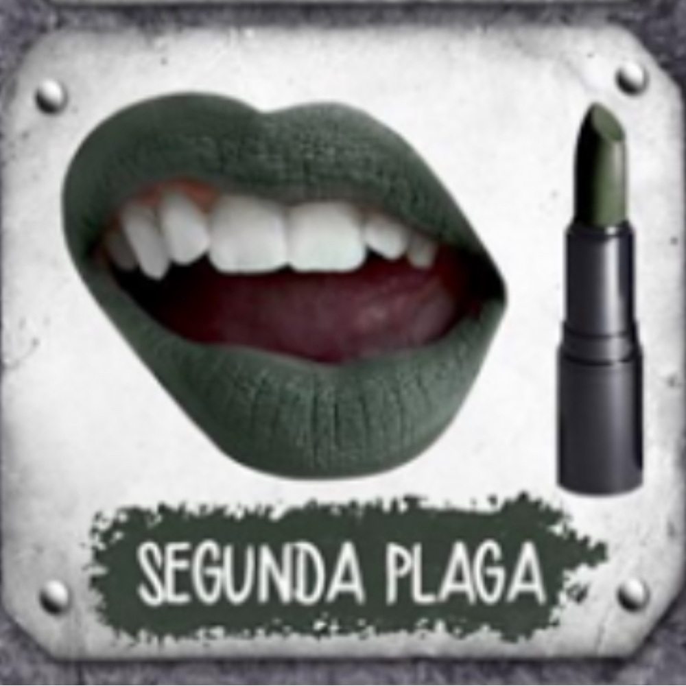 Necromancy Cosmetica Segunda Plaga Vegan Handcrafted Lipstick Imported (BNIB)